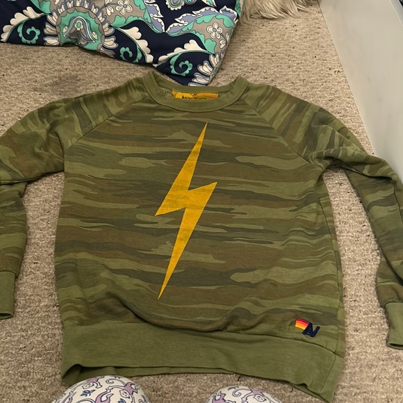 Aviator nation lightning sweatshirt - Picture 1 of 2